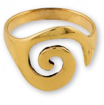 Gypsy Gold Spiral Ring